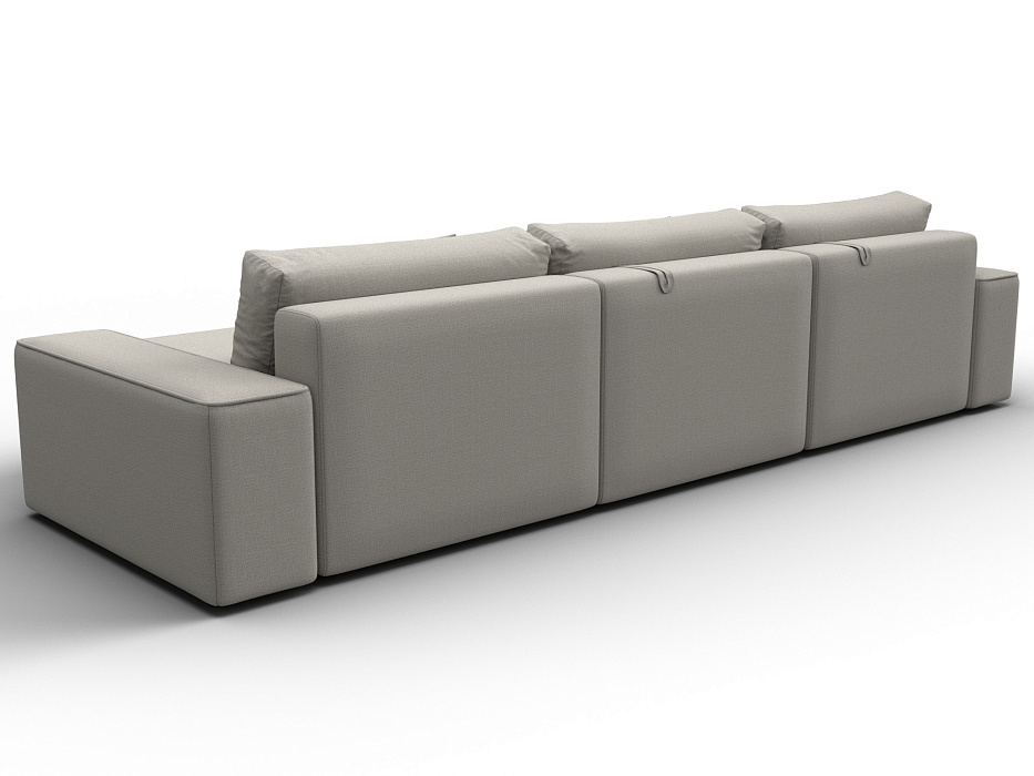 Диван угловой Лига-074 угол универсальный (амур 02 бежевый)