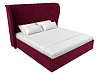 Интерьерная кровать Далия 160 (бордовый)