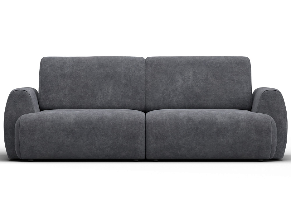 Диван прямой Лига-115 НПБ (brut 16 темно-серый)