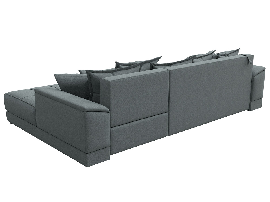 Диван угловой НордСтар правый угол (амур 07 серый)