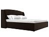 Кровать интерьерная Лотос 200 (коричневый)
