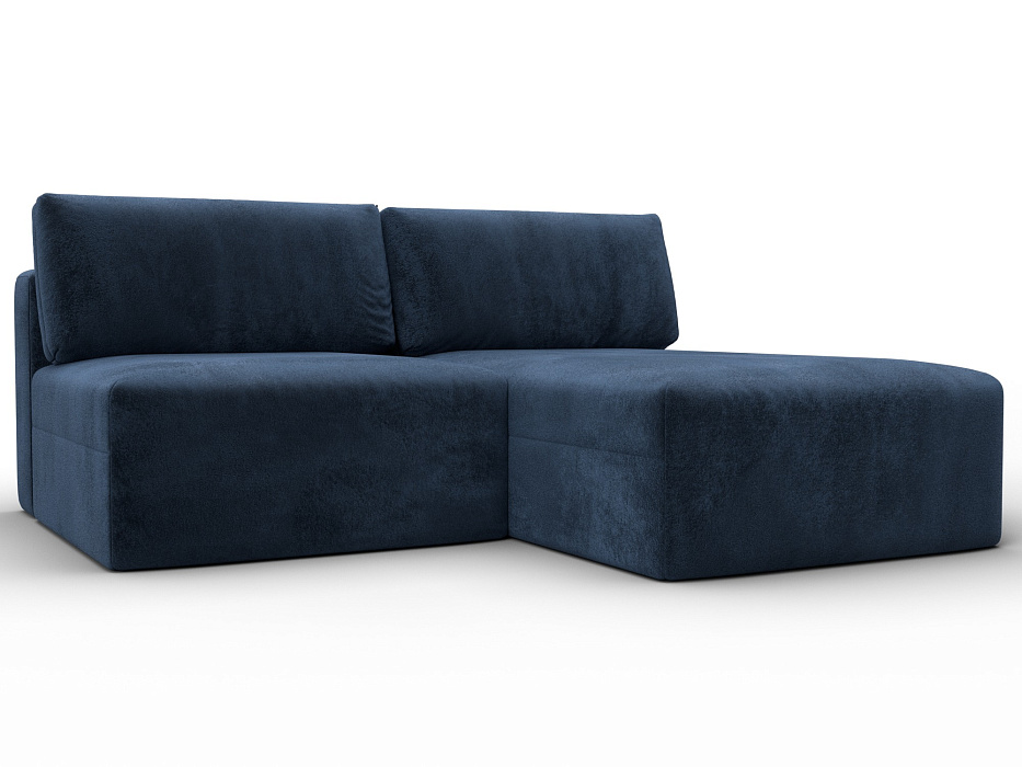 Диван угловой модульный Лига-060 НПБ угол универсальный (tower 13 синий)