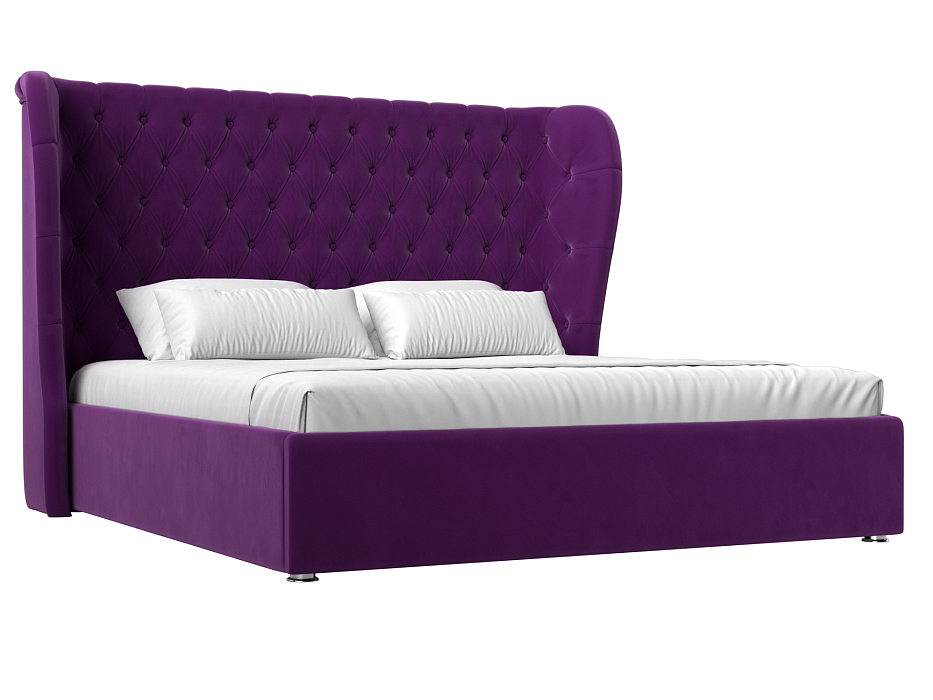 Интерьерная кровать Далия 160 (фиолетовый цвет)