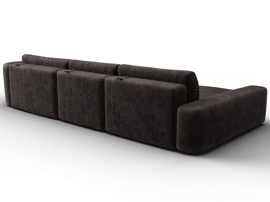 Диван угловой Лига-066 НПБ Лонг угол левый фото в интернет-магазине Лига Диванов