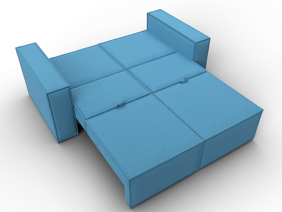 Диван прямой Куба мини (амур 10 голубой) Диван прямой Куба мини (амур 10 голубой)