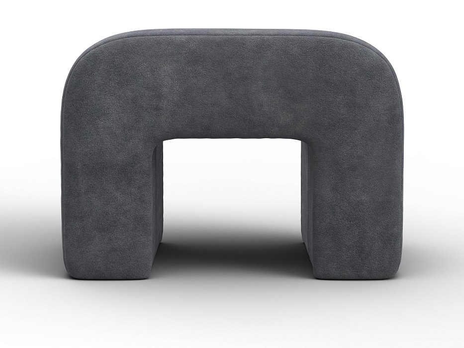 Пуф 008 (brut 16 темно-серый)