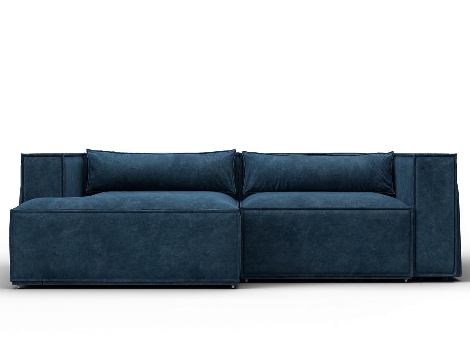 Диван угловой Лига-061 угол левый (tower 13 синий)