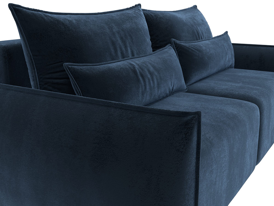 Диван прямой Лига-051 НПБ (tower 13 синий) Диван прямой Лига-051 НПБ (tower 13 синий)