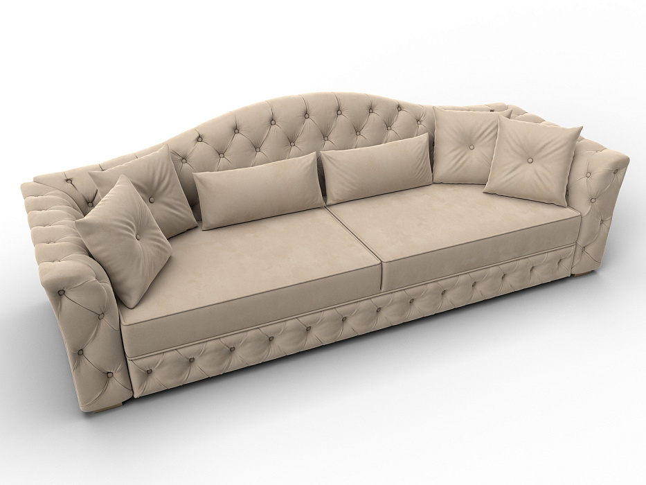 Диван прямой Артис (seven 729 бежевый)