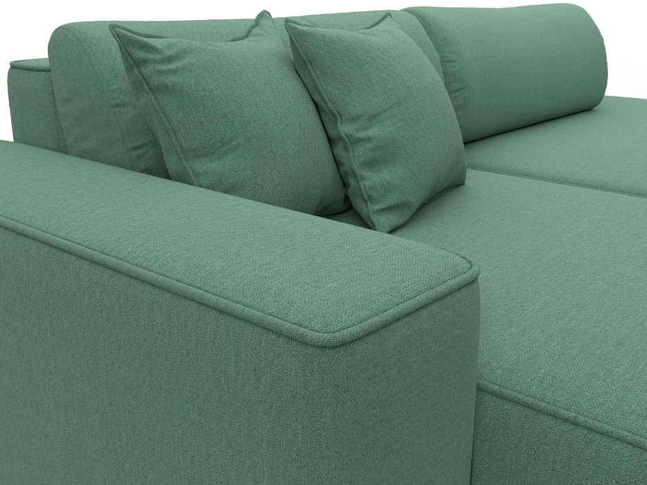 Диван угловой Лига-065 БП угол левый (амур 11 зеленый) Диван угловой Лига-065 БП угол левый (амур 11 зеленый)