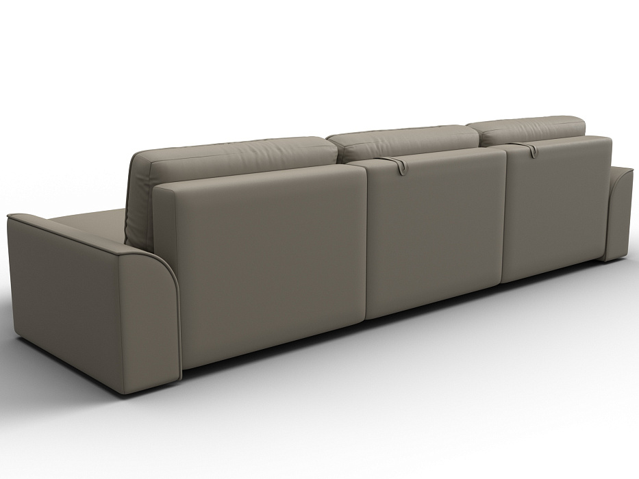 Диван угловой Лига-048 НПБ лонг (grifon 04 бежевый)