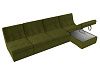 Угловой модульный диван Холидей (зеленый)
