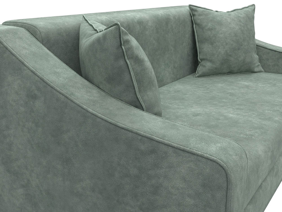 Диван прямой Лига-071 (brut 08 зеленый)