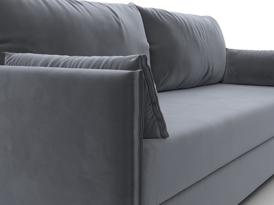 Диван прямой Сайгон (seven 17 серый)