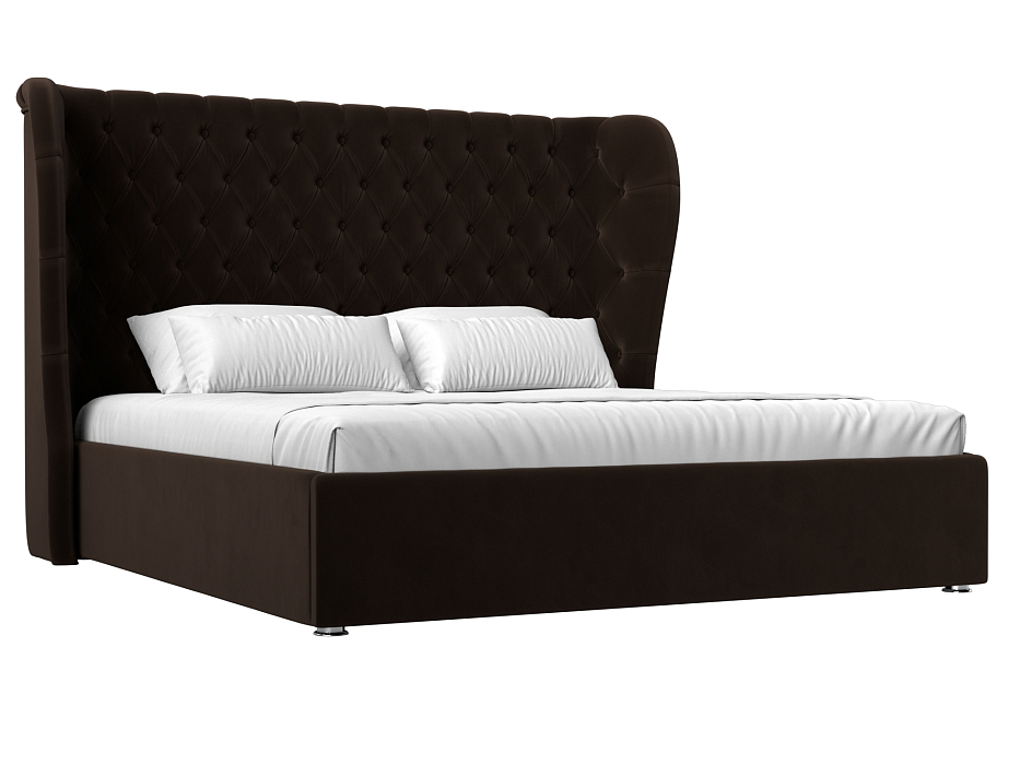 Интерьерная кровать Далия 160 (коричневый)