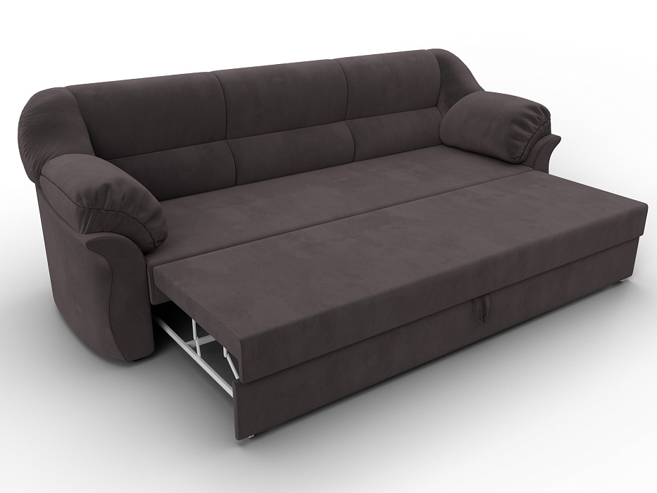 Диван прямой Карнелла (seven 727 коричневый)