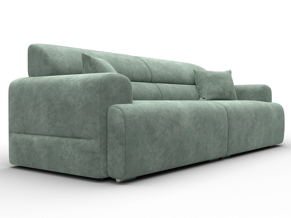 Диван прямой Лига-109 НПБ (brut 08 зеленый)