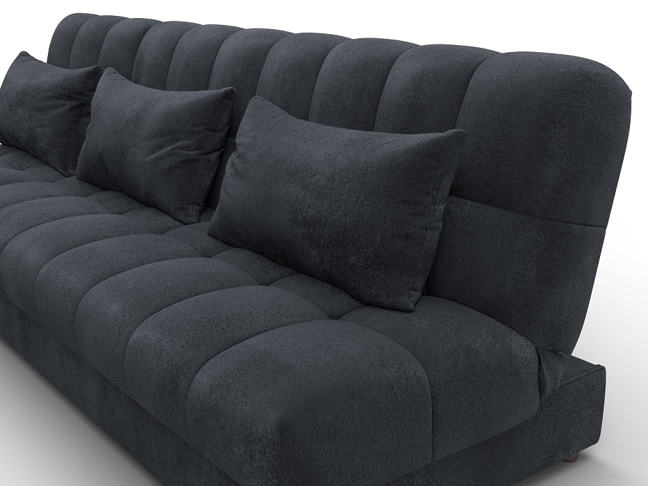 Диван угловой Лига-116 НПБ угол левый (tower 11 темно-серый)