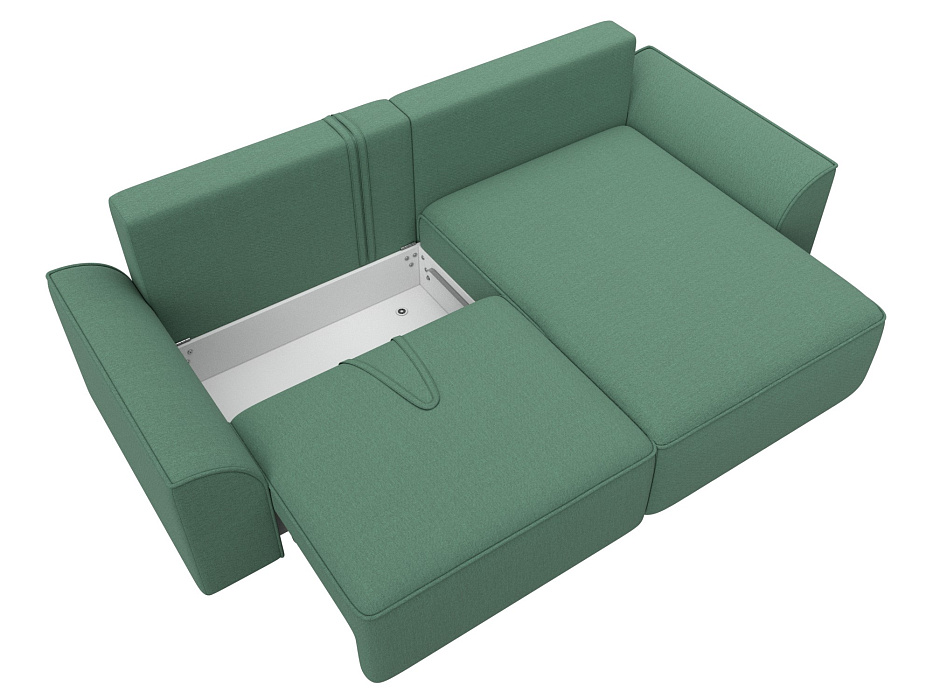 Диван угловой Лига-048 НПБ (амур 11 зеленый) Диван угловой Лига-048 НПБ (амур 11 зеленый)