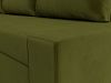 Угловой диван Версаль левый угол (зеленый\бежевый цвет)