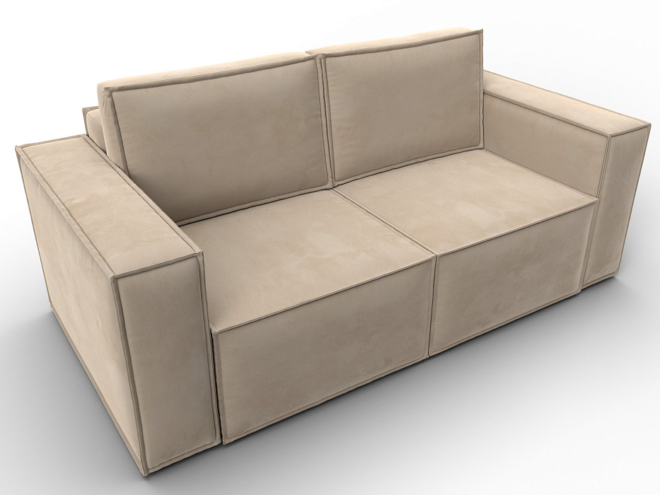 Диван прямой Куба мини (бежевый)