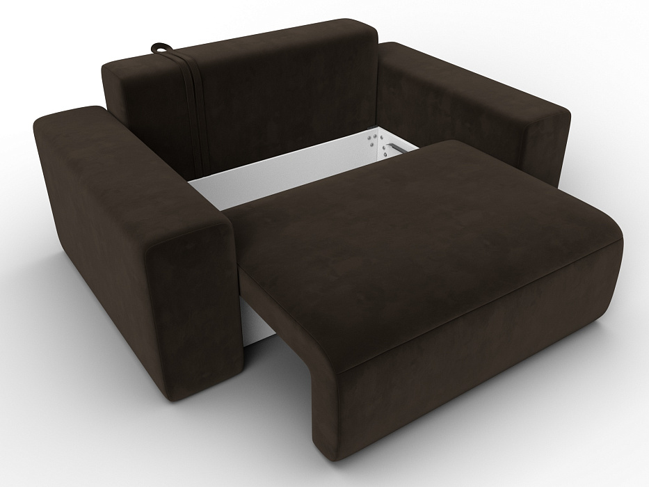 Кресло Лига-036 НПБ (коричневый)