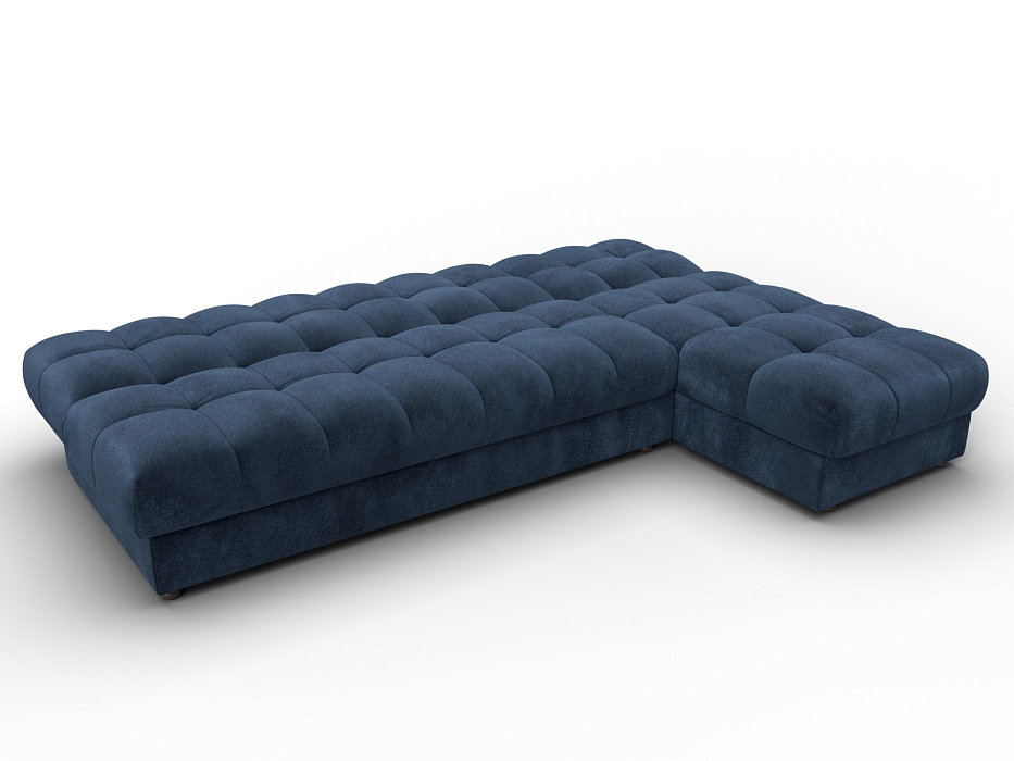 Диван угловой Лига-116 НПБ угол правый (tower 13 синий)