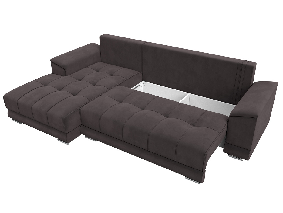 Диван угловой НордСтар левый угол (коричневый) Диван угловой НордСтар левый угол (коричневый)