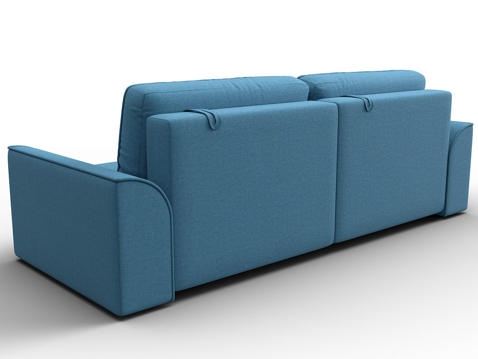 Диван прямой Лига-048 НПБ (амур 10 голубой)