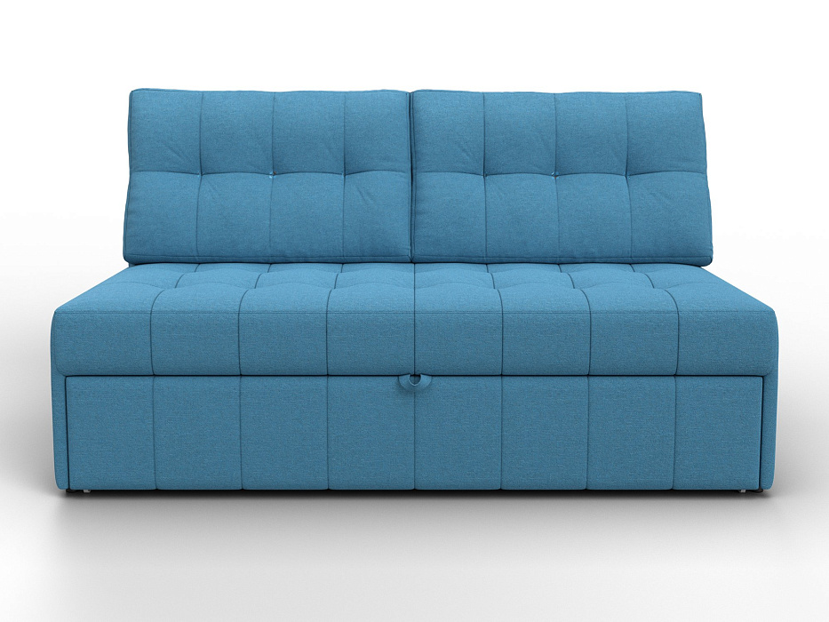 Диван прямой Лига-107 (140) (амур 10 голубой)