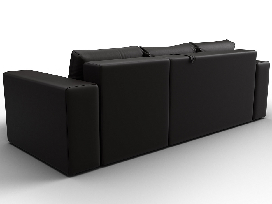 Диван угловой Лига-076 угол универсальный (grifon 12 коричневый)