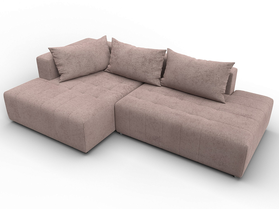 Диван угловой Лига-103 НПБ угол левый (tower 05 бежевый)