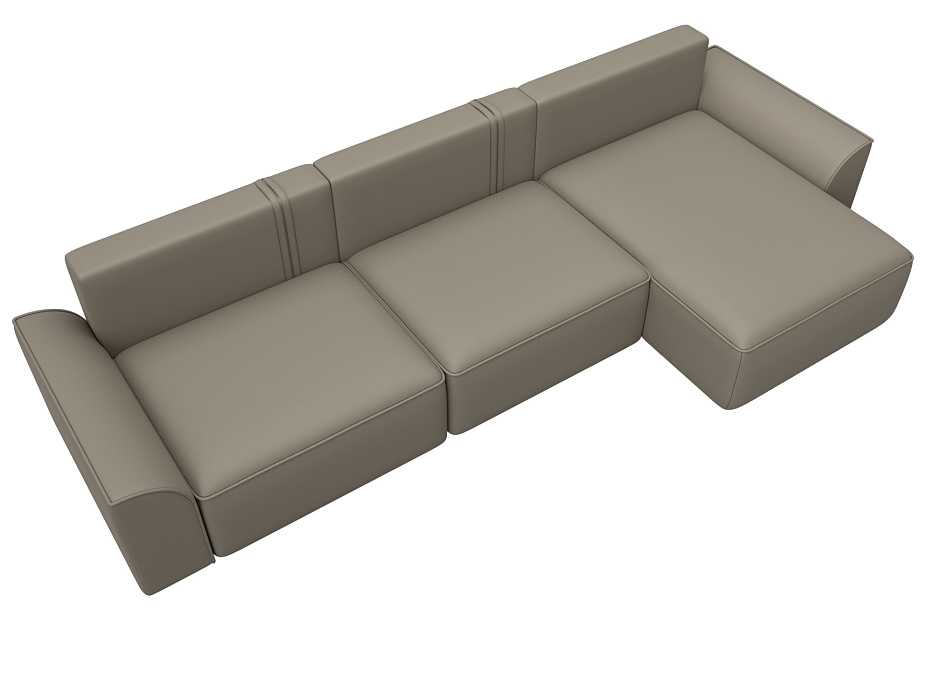 Диван угловой Лига-048 НПБ лонг (grifon 04 бежевый) Диван угловой Лига-048 НПБ лонг (grifon 04 бежевый)