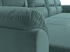 П-образный диван Бостон (бирюзовый цвет)