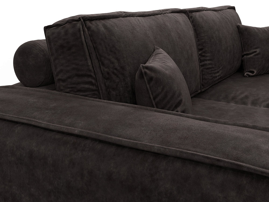 Диван прямой Лига-081 НПБ (brut 17 коричневый) Диван прямой Лига-081 НПБ (brut 17 коричневый)