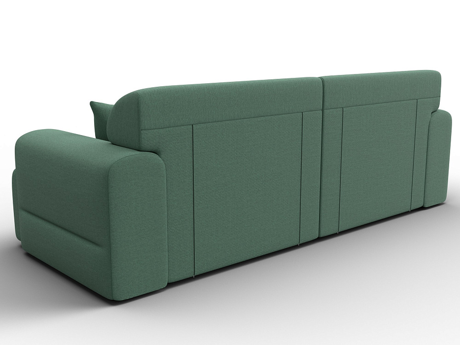 Диван прямой Лига-109 НПБ (амур 11 зеленый)