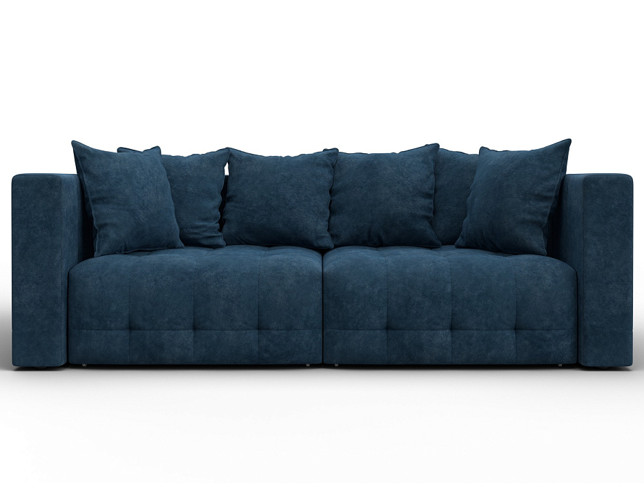 Диван прямой Лига-052 НПБ (brut 11 синий)