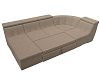 П-образный модульный диван Холидей Люкс (корфу 03)