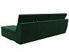 Угловой модульный диван Холидей Люкс (зеленый цвет)
