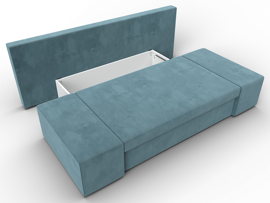 Диван прямой Сан Марко (seven 113 бирюзовый)