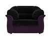 Кресло Карнелла (черный\фиолетовый цвет)