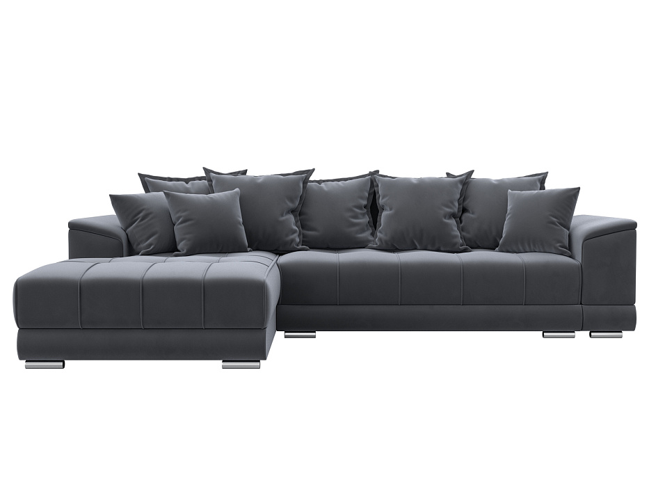 Диван угловой НордСтар левый угол (серый)