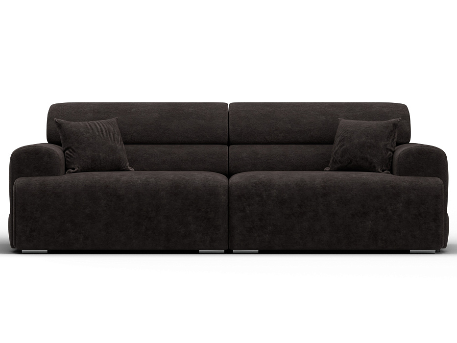 Диван прямой Лига-109 НПБ (brut 17 коричневый)