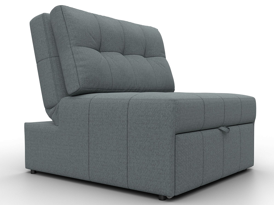 Кресло-кровать Лига-107 (80) (амур 07 серый)