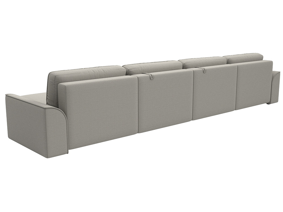 Диван П-образный Лига-048 НПБ лонг (амур 02 бежевый) Диван П-образный Лига-048 НПБ лонг (амур 02 бежевый)