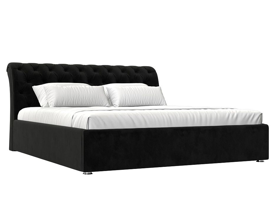 Интерьерная кровать Сицилия 160 (черный)