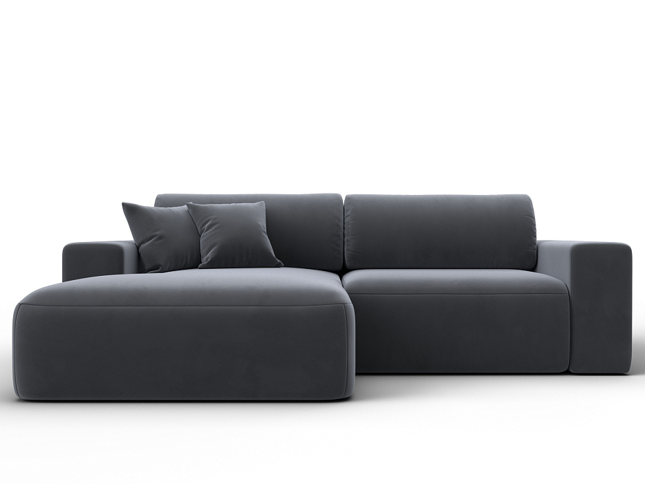 Диван угловой Лига-036 НПБ Классик левый угол (серый)