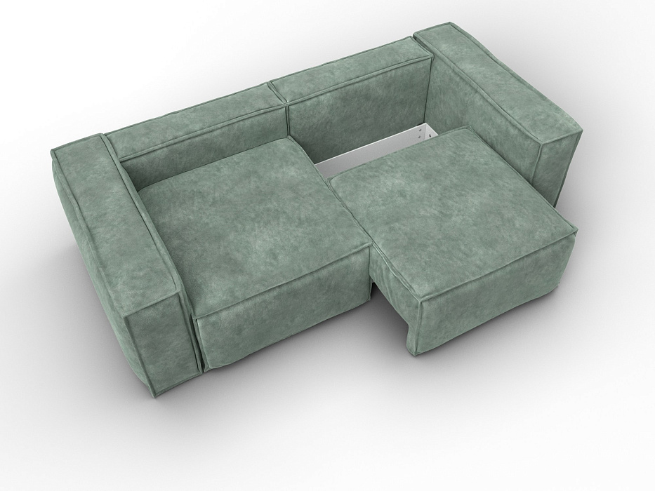 Диван прямой Лига-081 НПБ (brut 08 зеленый) Диван прямой Лига-081 НПБ (brut 08 зеленый)