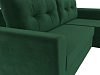 Угловой диван Амстердам Лайт правый угол (зеленый цвет)