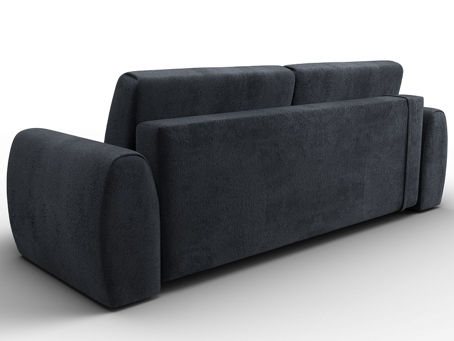 Диван прямой Лига-115 НПБ (tower 11 темно-серый)